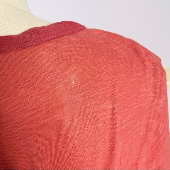 Left of Center x Anthropologie High/Low Button Back Top- XL - Picture 6 of 9